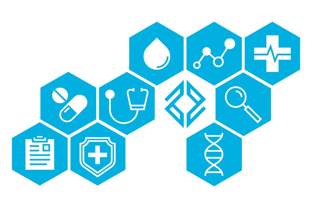healthcare-technology-icons-in-blue-background